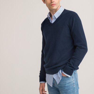 Pull Col V Cachemire Homme